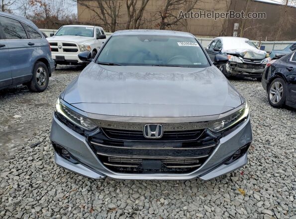 1HGCV1F39MA085315 2021 HONDA ACCORD Silver Vista frontal