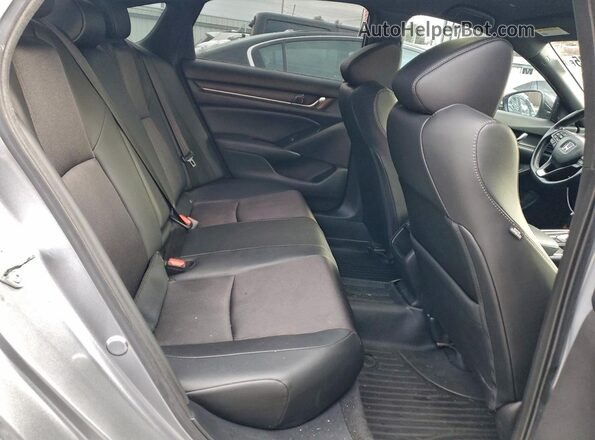 1HGCV1F39MA085315 2021 HONDA ACCORD Silver Vista de los asientos traseros
