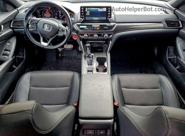 1HGCV1F39MA085315 2021 HONDA ACCORD Silver Vista del salpicadero