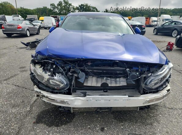 1HGCV1F3XJA253958 2018 HONDA ACCORD Blue Widok wnętrza 360 stopni