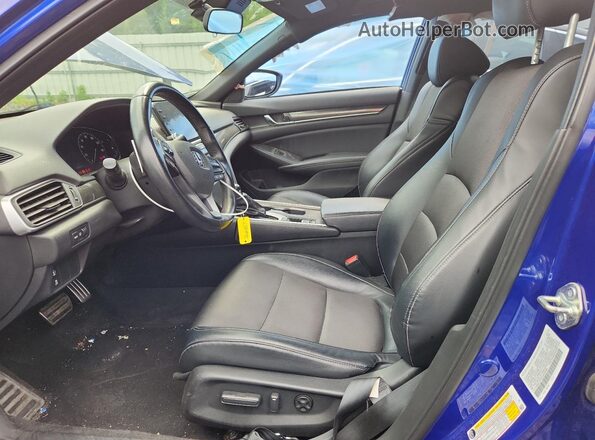 1HGCV1F3XJA253958 2018 HONDA ACCORD Blue 