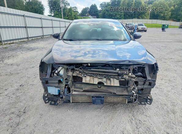 1HGCV1F3XKA002570 2019 HONDA ACCORD Black Front view