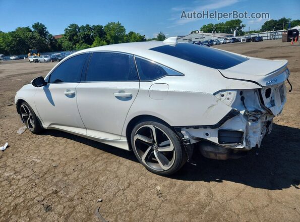 1HGCV1F3XKA050022 2019 HONDA ACCORD White Задня ліва чверть