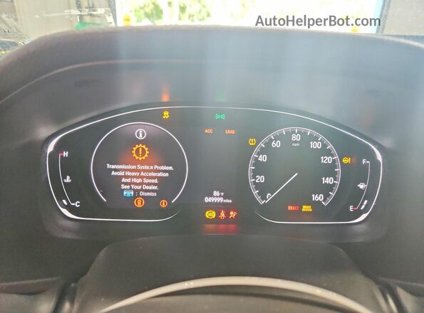1HGCV1F3XLA101312 2020 HONDA ACCORD Silver Սարքավորումների վահանակի տեսք