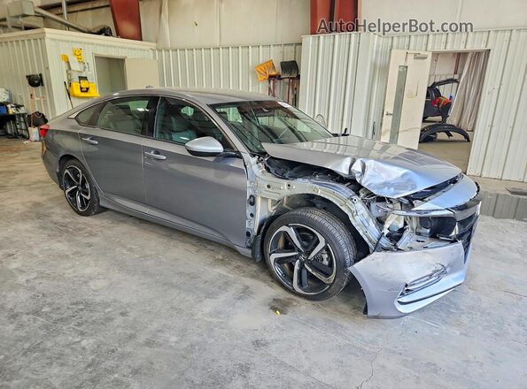 1HGCV1F3XLA101312 2020 HONDA ACCORD Silver Առջևի աջ