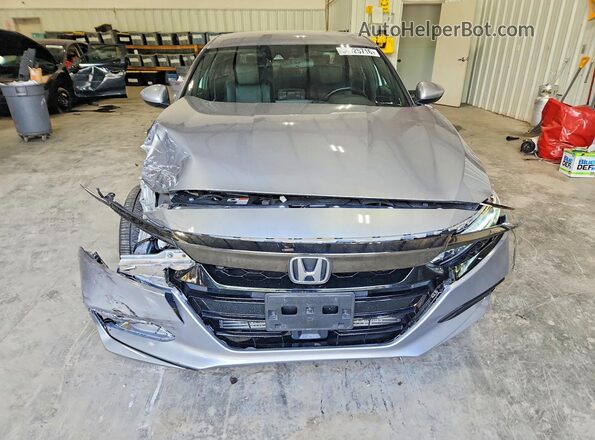 1HGCV1F3XLA101312 2020 HONDA ACCORD Silver Դիմացի տեսք