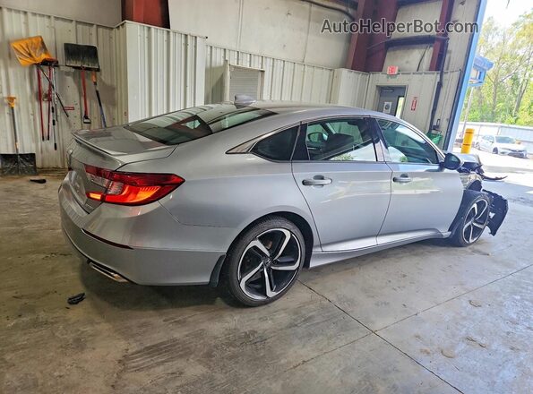 1HGCV1F3XLA101312 2020 HONDA ACCORD Silver Հետևի աջ