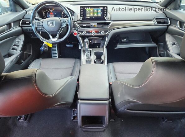 1HGCV1F3XLA101312 2020 HONDA ACCORD Silver Առջևի վահանակի տեսք