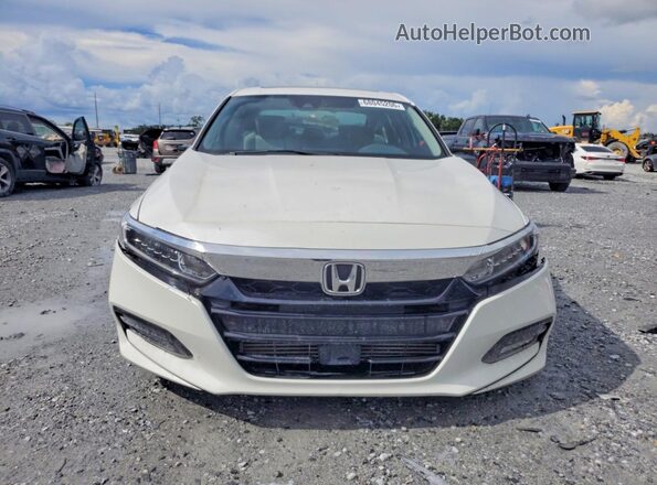 1HGCV1F40LA150303 2020 HONDA ACCORD White წინა ხედი