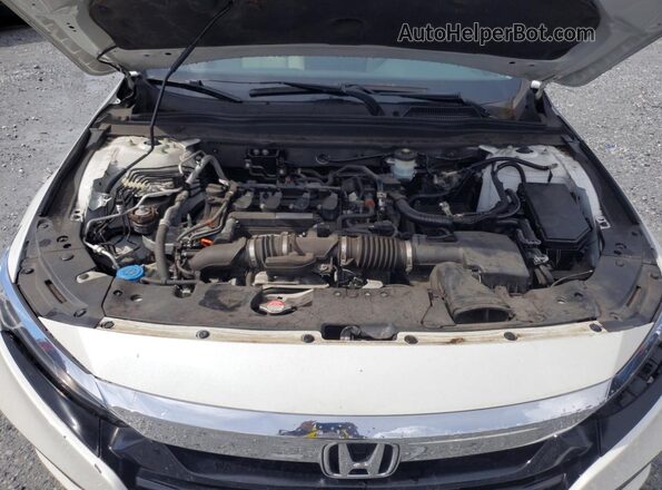 1HGCV1F40LA150303 2020 HONDA ACCORD White უკანა სალონის ხედი
