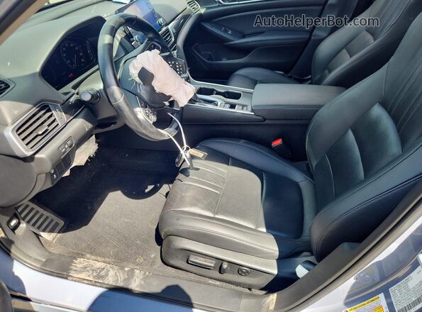 1HGCV1F40NA033761 2022 HONDA ACCORD Blue Widok wnętrza z przodu