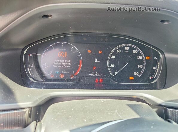 1HGCV1F40NA033761 2022 HONDA ACCORD Blue Widok zestawu wskaźników