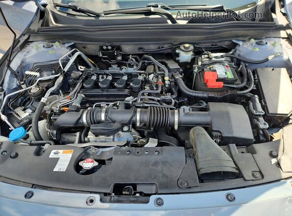 1HGCV1F40NA033761 2022 HONDA ACCORD Blue Widok wnętrza z tyłu