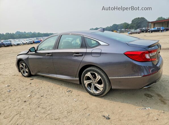 1HGCV1F41JA099150 2018 HONDA ACCORD Gray Задня ліва чверть