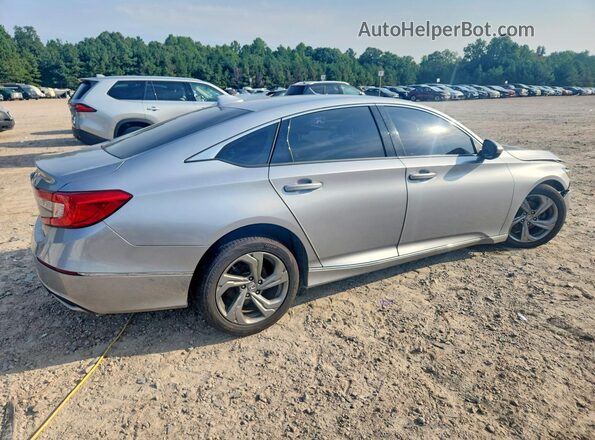 1HGCV1F41JA099455 2018 HONDA ACCORD Silver Trasero derecho