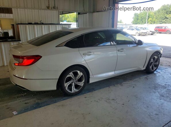 1HGCV1F42JA061877 2018 HONDA ACCORD White Հետևի աջ