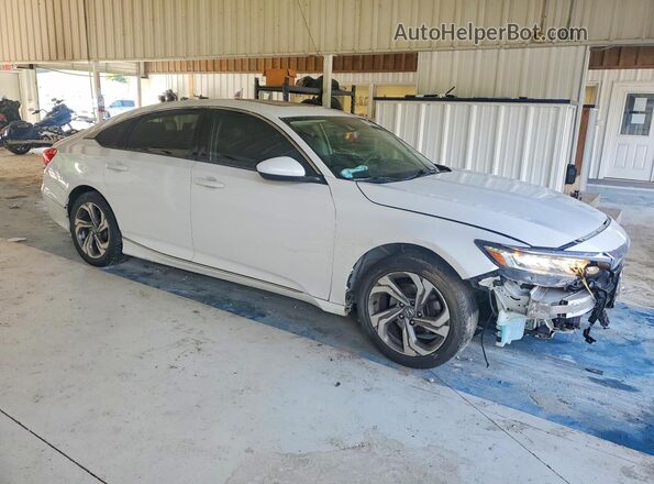 1HGCV1F42JA061877 2018 HONDA ACCORD White Առջևի աջ