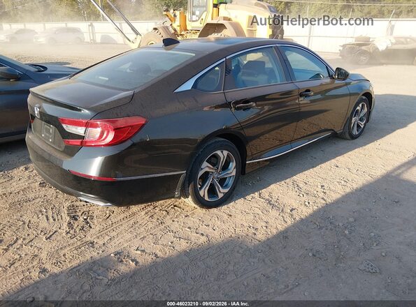 1HGCV1F42KA111887 2019 HONDA ACCORD Black Задня права чверть