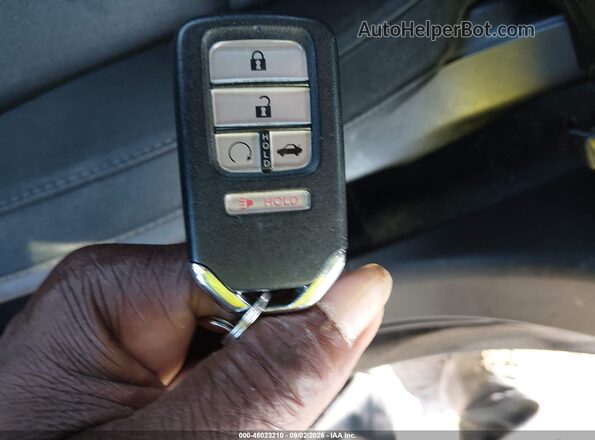 1HGCV1F42KA111887 2019 HONDA ACCORD Black Вид панелі приладів