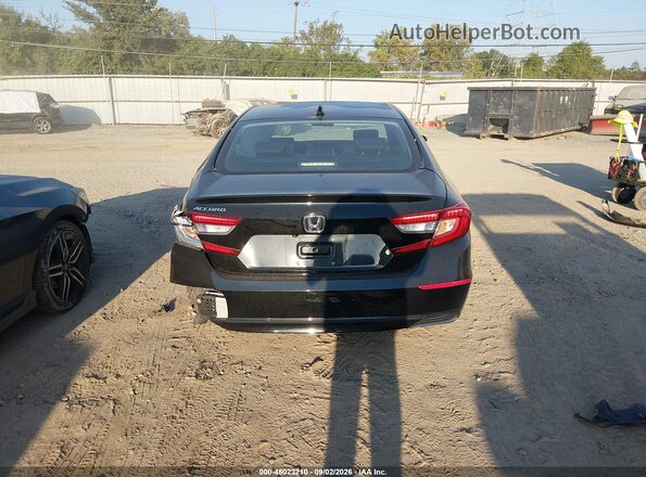 1HGCV1F42KA111887 2019 HONDA ACCORD Black 
