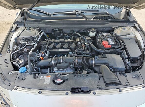 1HGCV1F42LA089553 2020 HONDA ACCORD Beige Vista interior trasera