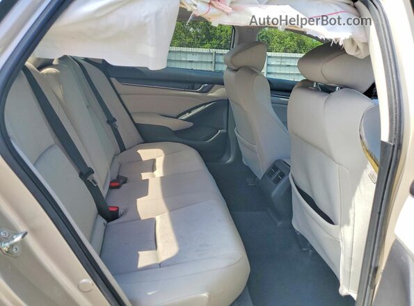 1HGCV1F42LA089553 2020 HONDA ACCORD Beige Vista de los asientos traseros