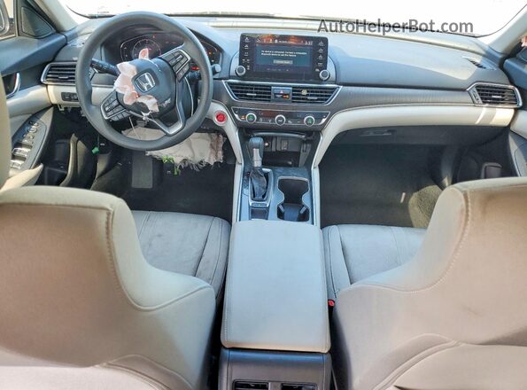 1HGCV1F42LA089553 2020 HONDA ACCORD Beige Vista del salpicadero