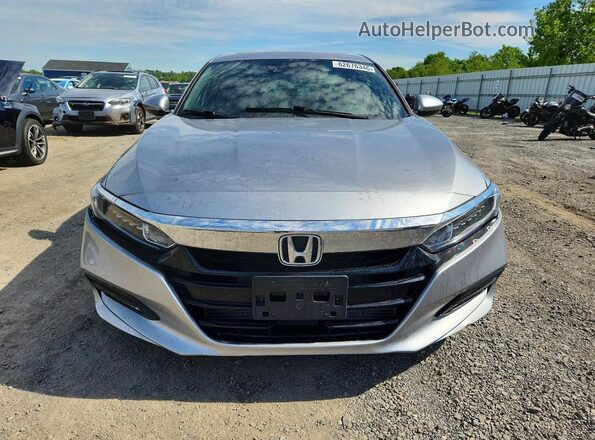 1HGCV1F43KA033846 2019 HONDA ACCORD Silver Vista frontal