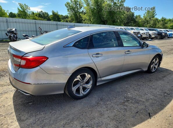 1HGCV1F43KA033846 2019 HONDA ACCORD Silver Trasero derecho