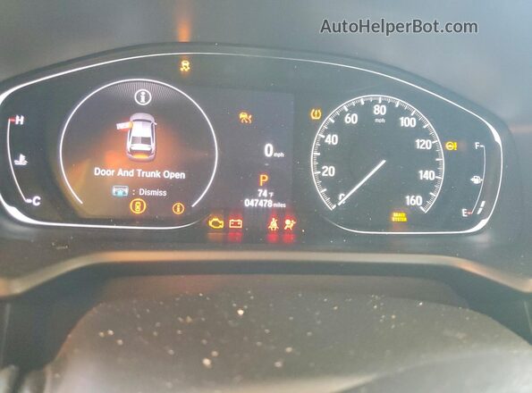 1HGCV1F43MA005662 2021 HONDA ACCORD Black Vista del cuadro de instrumentos