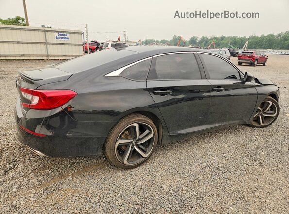1HGCV1F43NA047525 2022 HONDA ACCORD Black Հետևի աջ