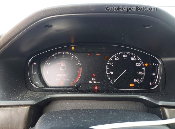 1HGCV1F44LA126764 2020 HONDA ACCORD Gray ხელსაწყოთა პანელის ხედი