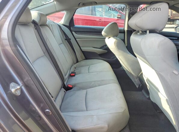 1HGCV1F44LA126764 2020 HONDA ACCORD Gray უკანა სავარძლების ხედი