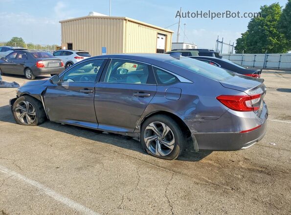 1HGCV1F44LA126764 2020 HONDA ACCORD Gray უკანა მარცხენა