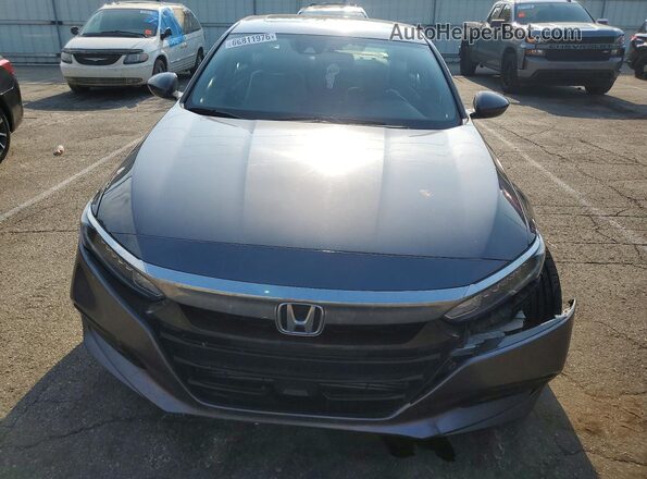 1HGCV1F44LA126764 2020 HONDA ACCORD Gray წინა ხედი