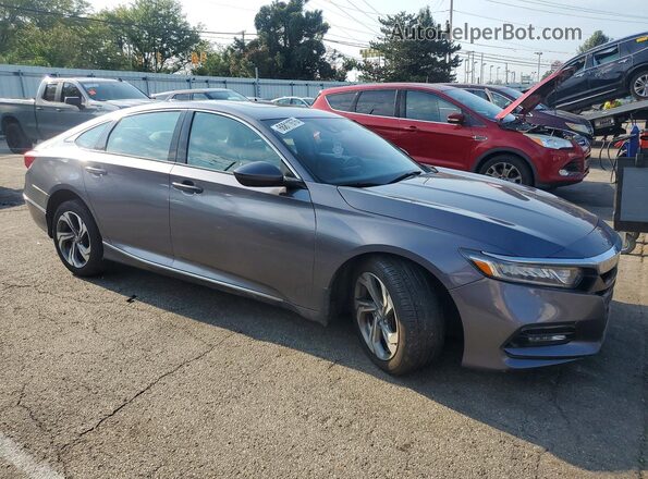 1HGCV1F44LA126764 2020 HONDA ACCORD Gray წინა მარჯვენა