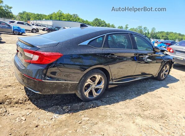 1HGCV1F45KA021861 2019 HONDA ACCORD Black Задня права чверть