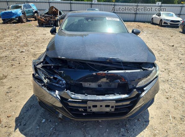 1HGCV1F45KA021861 2019 HONDA ACCORD Black 