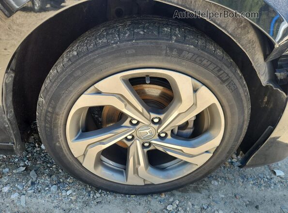 1HGCV1F45KA021861 2019 HONDA ACCORD Black 