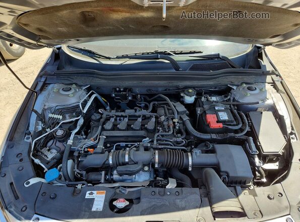 1HGCV1F45NA010637 2022 HONDA ACCORD Silver Rear interior view