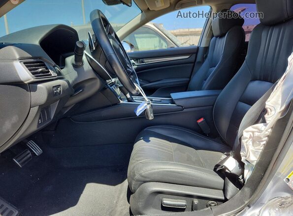1HGCV1F45NA010637 2022 HONDA ACCORD Silver Front interior view
