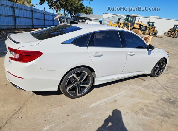1HGCV1F46NA006564 2022 HONDA ACCORD White Հետևի աջ