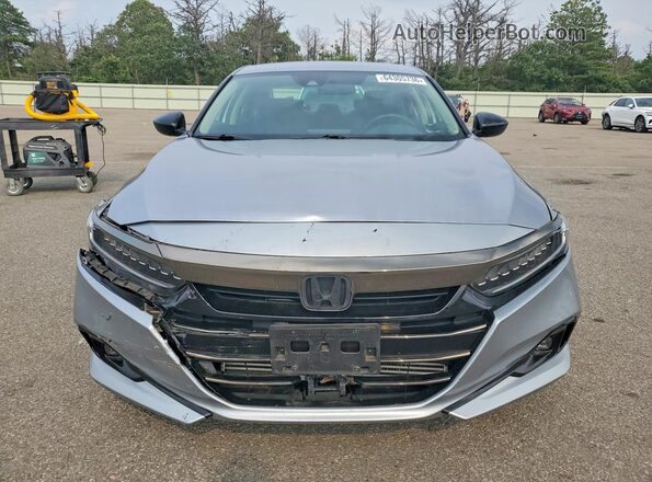 1HGCV1F46NA007441 2022 HONDA ACCORD Silver Vista frontal