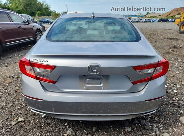 1HGCV1F47LA068696 2020 HONDA ACCORD Silver Հետևի տեսք