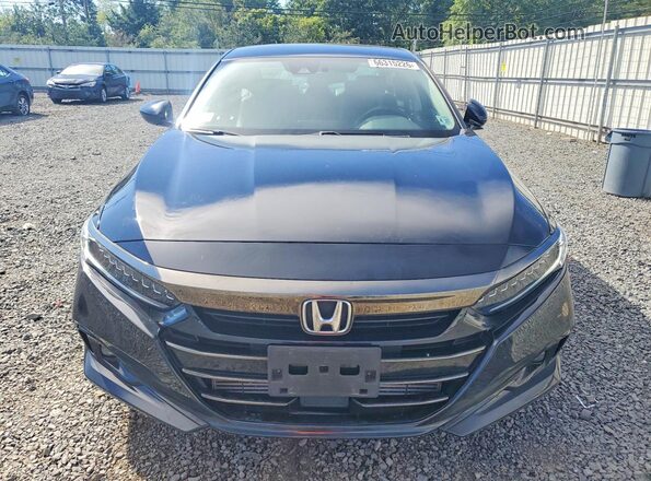 1HGCV1F47NA068538 2022 HONDA ACCORD Black Vista frontal