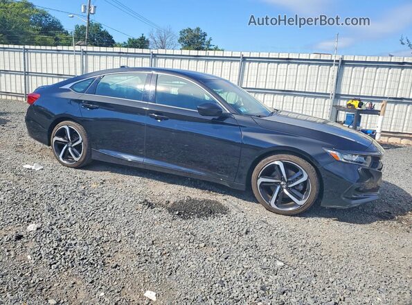 1HGCV1F47NA068538 2022 HONDA ACCORD Black Delantero derecho