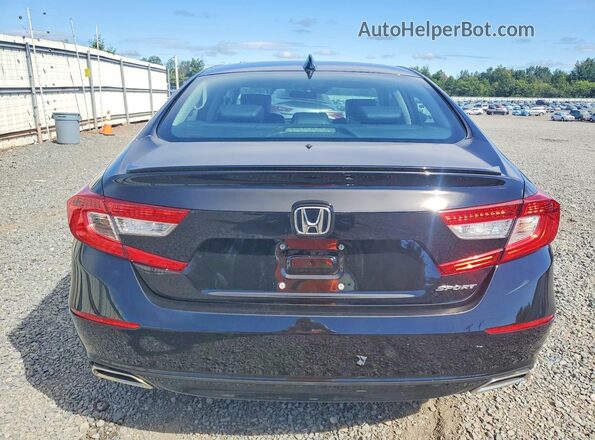 1HGCV1F47NA068538 2022 HONDA ACCORD Black Vista trasera