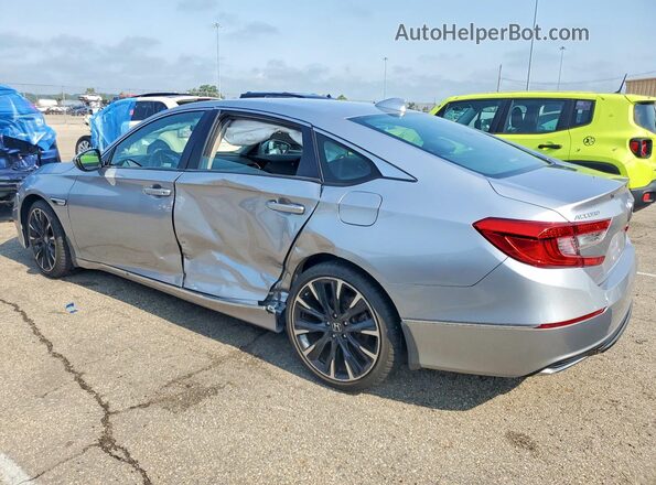 1HGCV1F48LA122524 2020 HONDA ACCORD Silver Задня ліва чверть