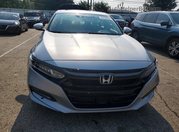 1HGCV1F48LA122524 2020 HONDA ACCORD Silver Вид спереду