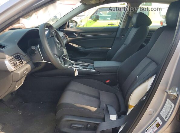 1HGCV1F48LA122524 2020 HONDA ACCORD Silver Вид салону спереду